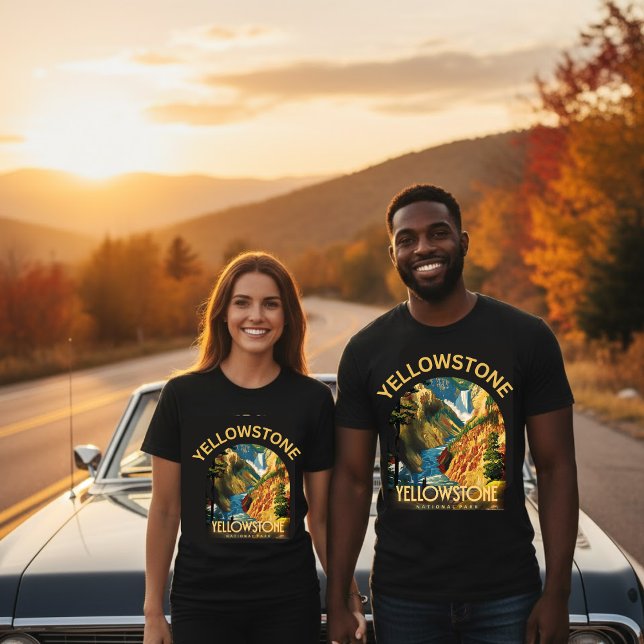 Camiseta Retro Bisonte del Parque Nacional (Subido por el creador)