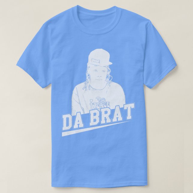 Camiseta Retro blanco de Da Brat (Diseño del anverso)