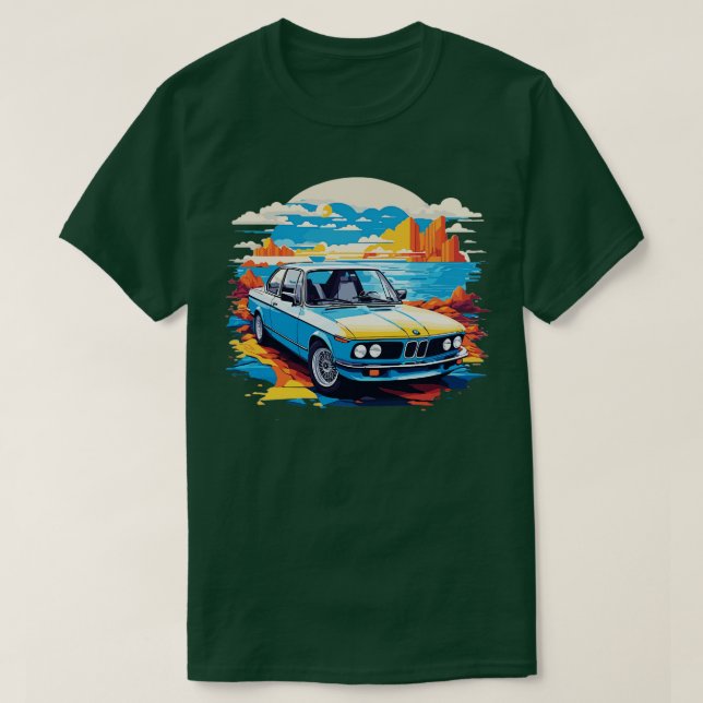 Camiseta Retro BMW (Diseño del anverso)