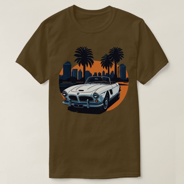 Camiseta Retro BMW 2 (Diseño del anverso)