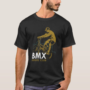 Camiseta Retro BMX Riders Club BMX Rider