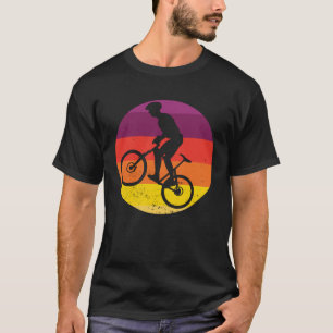 Camiseta Retro BMX Stunts Street Bicycle Motocross Stunts B