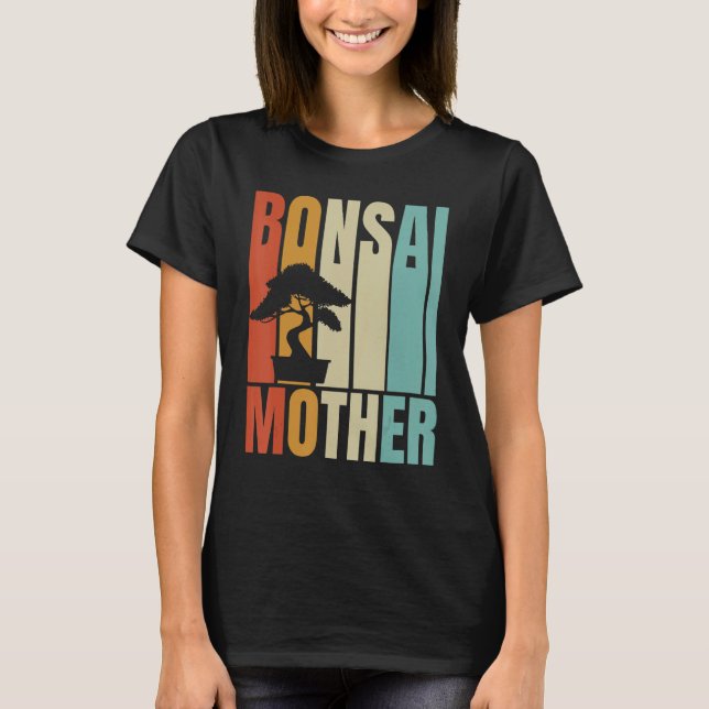 Camiseta Retro Bonsai Mother   Bonsai Tree (Anverso)
