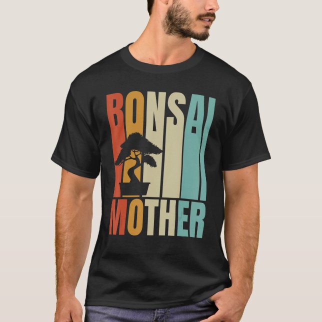 Camiseta Retro Bonsai Mother   Bonsai Tree (Anverso)