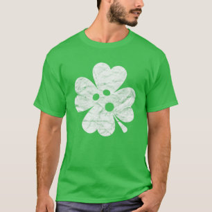 Camiseta Retro Bowling Ball Shamrock Gift Bowler St Patrick