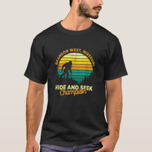 Camiseta Retro Branson West Missouvenir Big foot