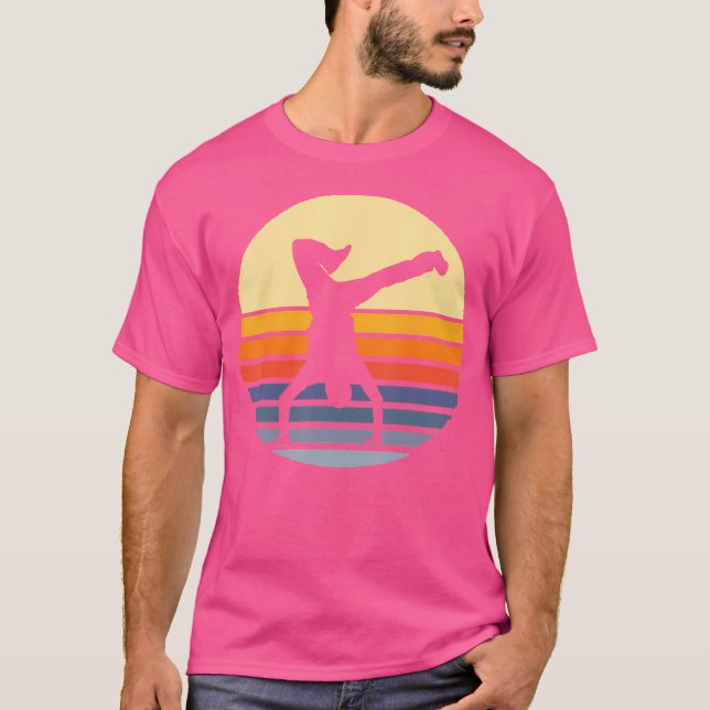 Camiseta Retro Breakdance B-Boy Dance Breakdance Hip-Hop (Anverso)