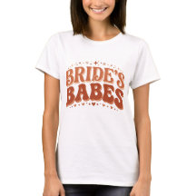 Retro Bride's Babes Terracotta Despedida de Solter