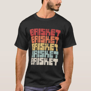 Camiseta Retro Brisket Backyard Barbacoa Grill Shirt Bbq Br