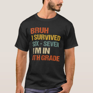 Camiseta Retro Bruh De Vuelta Al Colegio Profesor Meme 8vo