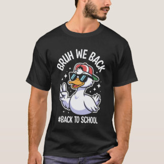 Camiseta Retro Bruh Volvemos Profesores Niños Chicos Chicas