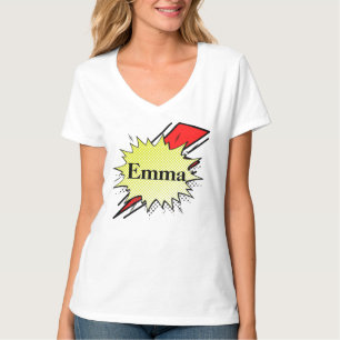 Camiseta Retro bubble color comic