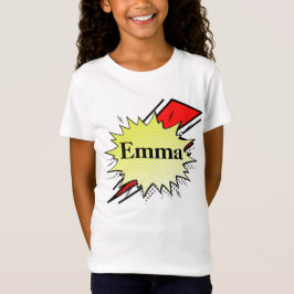 Camiseta Retro bubble color comic