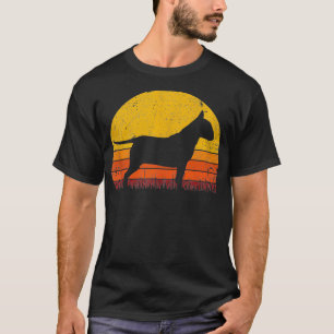 Camiseta Retro Bull Terrier Dad Vintage Bull Terrier