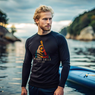 Camiseta Retro Burgess cae Kayak