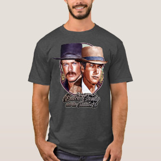 Camiseta Retro Butch Cassidy y Sundance Kid Outlaw Tr