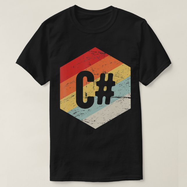 Camiseta Retro C (Diseño del anverso)