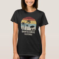 Retro California Santa Cruz Beach Shirage Vintage
