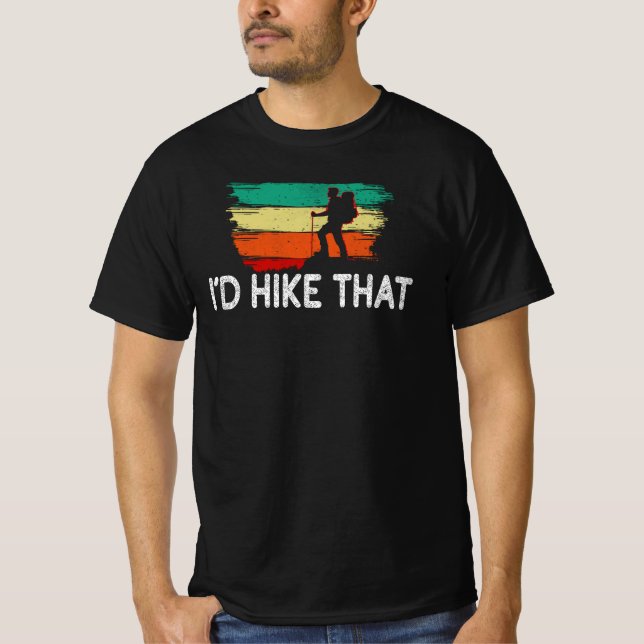 Camiseta Retro, caminaría por ahí (Anverso)