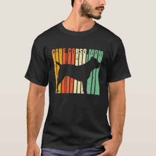 Camiseta Retro Cane Corso Mom Cute italiano Mastiff Lover D