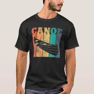 Camiseta Retro Canoe Deportes Acuáticos Vintage