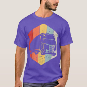 Camiseta Retro Car Vintage Truck Silhouette Automotive Love
