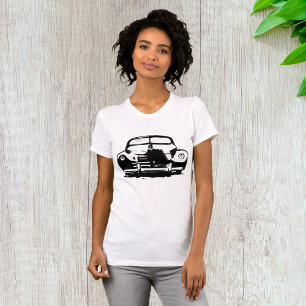 Camiseta Retro Car Womens