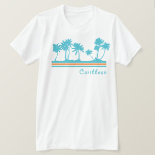 Camiseta retro caribeña