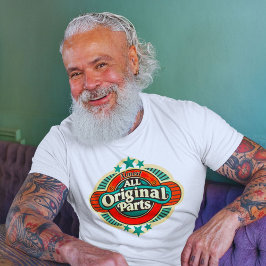 Camiseta Retro Casi todos los Personalizados de piezas orig