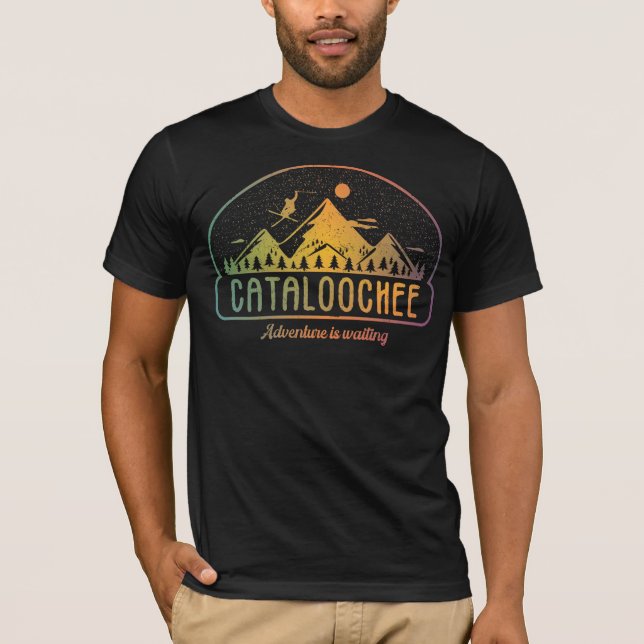 Camiseta Retro Cataloochee Ski (Anverso)