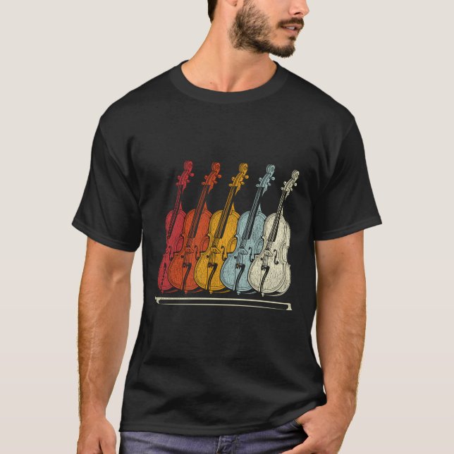 Camiseta Retro Cello (Anverso)