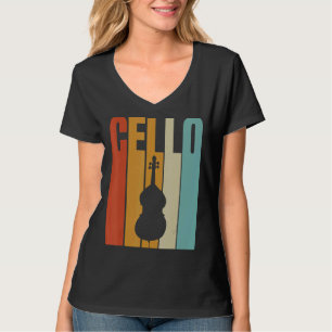 Camiseta Retro Cello Guay Cello Player