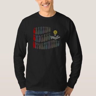 Camiseta Retro CEO Groovy CREATING ENDLESS OPPORTUNITIES Mo