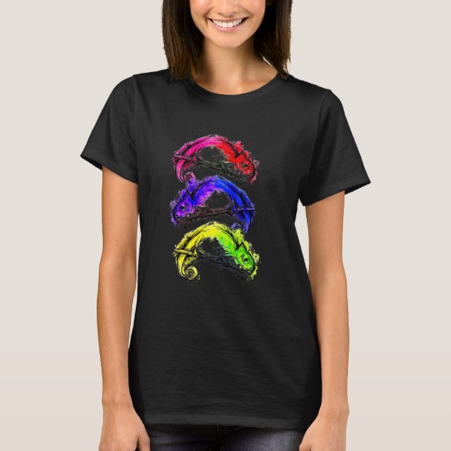 Camiseta Retro Chameleon (Anverso)