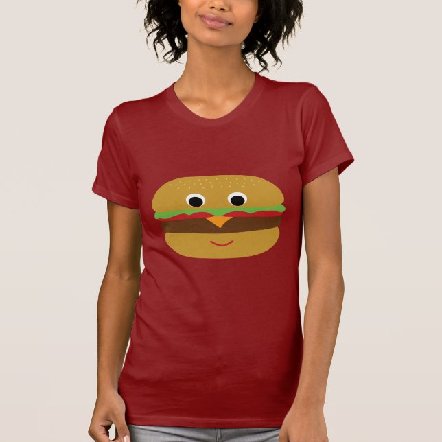 Camiseta Retro Cheeseburger (Anverso)