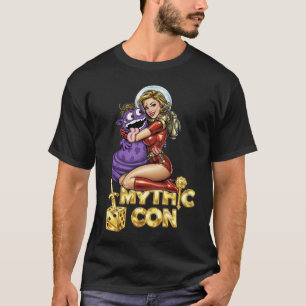 Camiseta Retro Chica de Ciencia Ficción