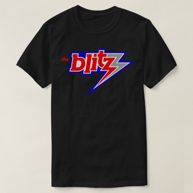 Camiseta Retro Chicago Blitz TShirt (Diseño del anverso)