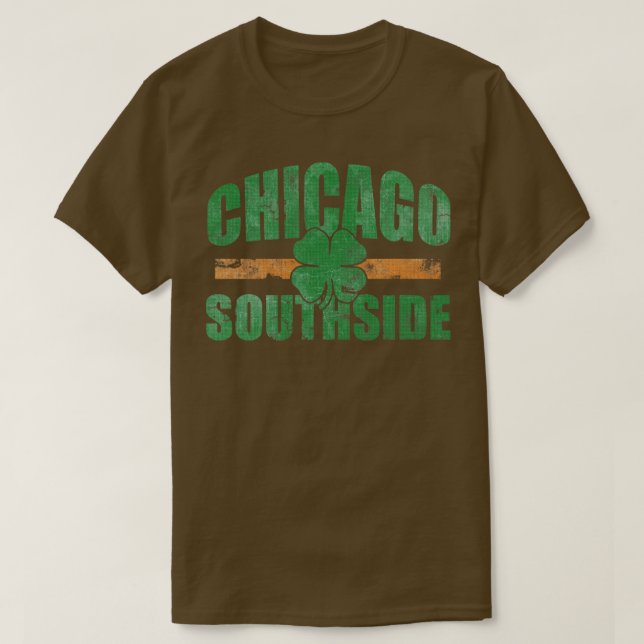 Camiseta Retro Chicago Southside Irish (Diseño del anverso)