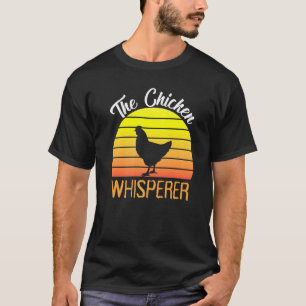 Camiseta Retro Chicken Whisperer Amantes del Pollo