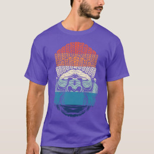 Camiseta Retro Chill Gorilla