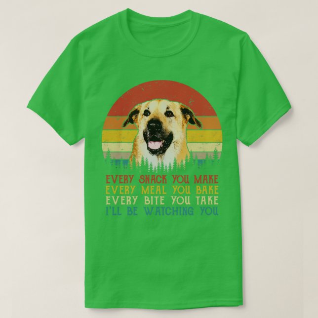 Camiseta Retro Chinook Cada Snack Que Haces Cada Comida (Diseño del anverso)