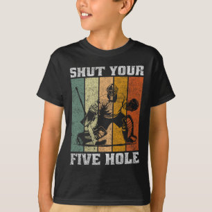 Camiseta Retro Cierra Tu Agujero Cinco Divertido Vintage Ho