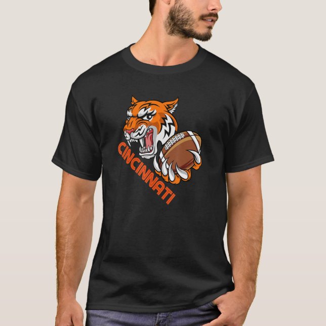 Camiseta Retro Cincinnati Cincy Vintage Design Classic Cinc (Anverso)