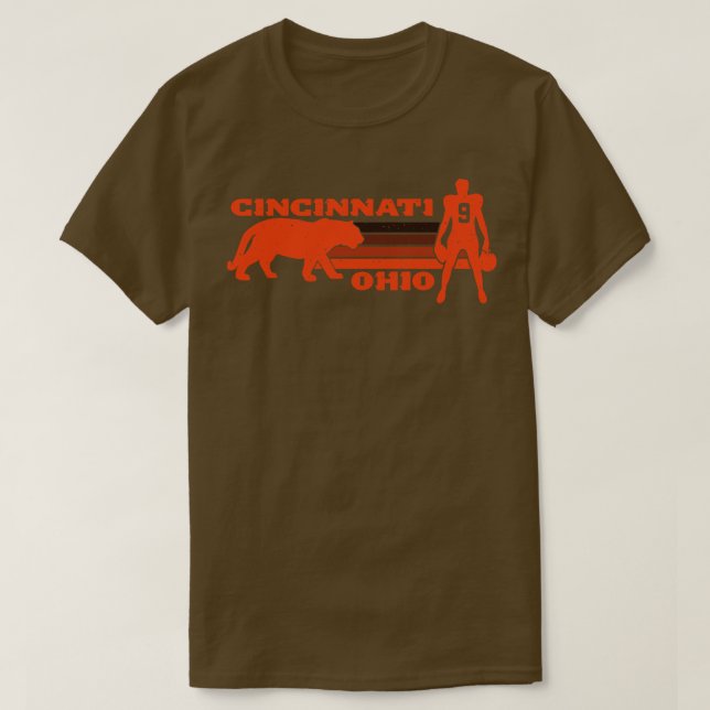 Camiseta Retro Cincinnati Ohio con problemas (Diseño del anverso)
