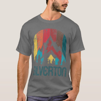 Camiseta Retro City of Silverton para hombres, muj