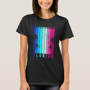 Camiseta Retro Ciudad de Panamá Florida Verano Tropical