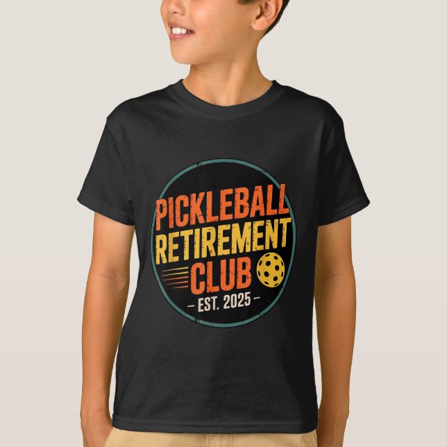 Camiseta Retro Ckleball Retirement Club Apparel Retro Vinta (Anverso)