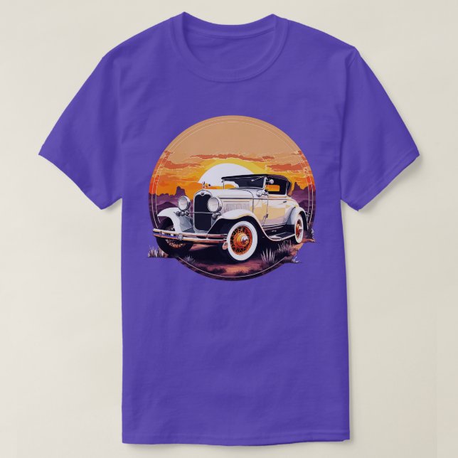 Camiseta Retro clásico 5 (Diseño del anverso)