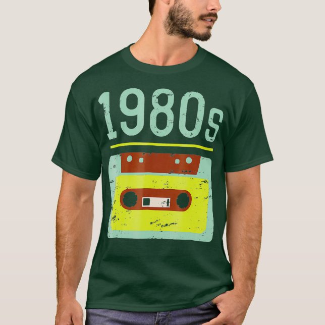 Camiseta Retro clásico de los años 1980 (Anverso)