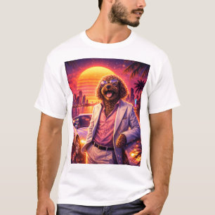 Camiseta Retro Cockapoo Estilo 80s